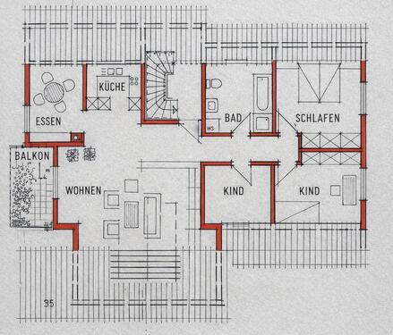 Foto - 5 Zimmer Dachgeschoßwohnung zur Miete in Blumberg