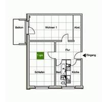 Großzügige 2 separate Zimmer, Balkon, Küche und Bad mit Fenster! - Dresden Leuben