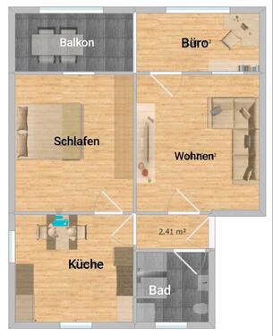 Foto - Erstbezug nach Kernsanierung, 3-Zi. Wohnung im Zentrum Deggendorf
