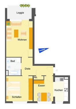 Foto - 2 Zimmer Etagenwohnung zur Miete in Wolfsburg