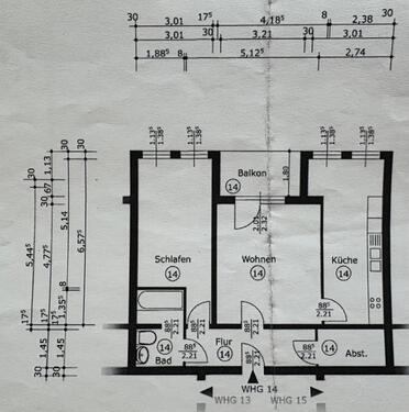 Foto - PROVISIONSFREI Barrierefrei 2 Zimmer-Wohnung mit Balkon