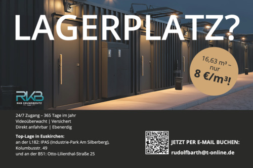 Foto - Containerbox als Lagerraum günstig in Euskirchen - nur 5,95€m³!