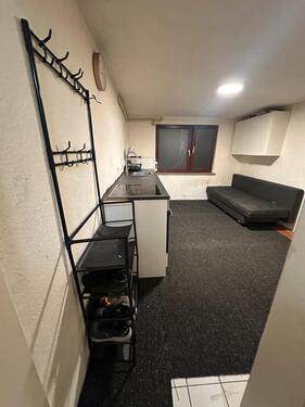 Foto - Souterrain-Raum mit Tageslicht Küche Bad und Garten