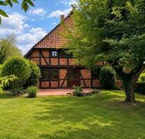 Traumhaftes Wohnen im Fachwerkhaus mit Garten - Wedemark