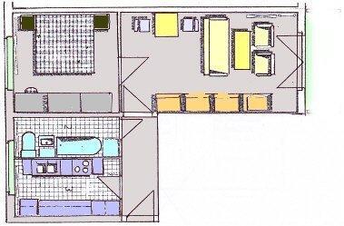 Foto - Beispielwohnung!!! 2-Raumwohnung mit Idealmaßen!