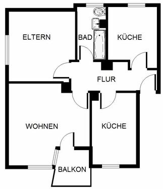 Foto - Komfortable 3-Zimmer-Wohnung in Gelsenkirchen Scholven