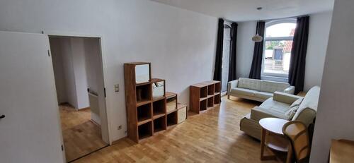 Foto - helle Vollmöbl. 2-Zi. Terras.-Wg msep. Eingang, Stellpl., 38448