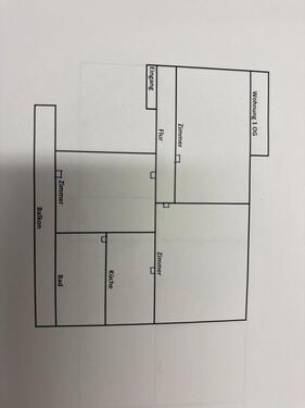 Foto - 3 zkb Wohnung 1.og neu renoviert Teil saniert. BOUS