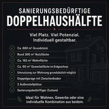 Foto - Doppelhaushälfte in Ermengerst 600qm Grundstück und 220qm Nutzfl