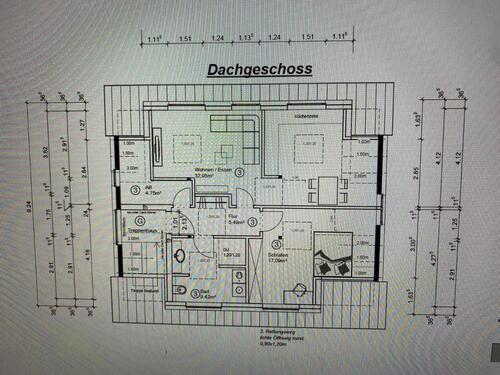 Foto - Dachgeschoß 2 3 ZKB Wohnung Märchensiedlung Laggenbeck