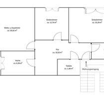 Sanierte 3-Zimmerwohnung inkl. Einbauküche u. Stellplatz - Wetzlar Altenberger Straße