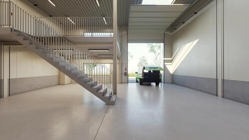 Foto - Repräsentativer Neubau zentral in Lübeck - Attraktive Multifunktionshallen direkt an der A1