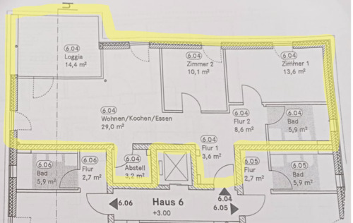 Foto - 3 Zimmer Etagenwohnung zum Kaufen in Pfaffenhofen an der Ilm