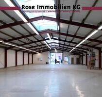 ROSE IMMOBILIEN KG: Lagerhalle mit großem Rolltor im Industriegebiet Espelkamp!