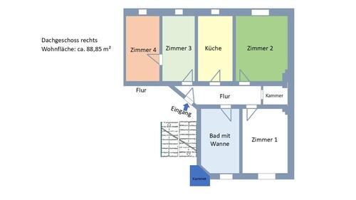 Foto - Etagenwohnung in Görlitz zur Miete