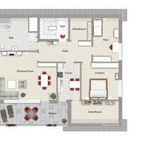 3-Zimmer-Wohnung mit Weitblick in Nottuln-Darup