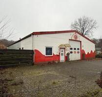 Halle mit möbliertem Büro und Showroom in Harpstedt