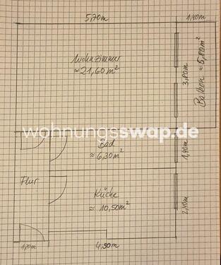 Foto - 1 Zimmer Etagenwohnung zur Miete in Berlin