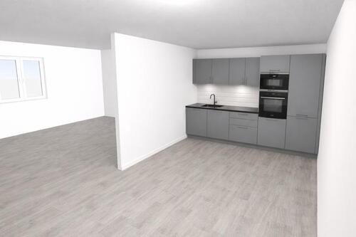 Foto - Kernsanierte 50 m² 2-Zimmer-Wohnung mit Balkon & Stellplatz
