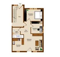 Helle 3-Z.-Wohnung mit Balkon u. Stellplatz in zententraler Lage - Castrop-Rauxel