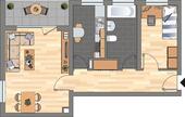 Foto - 2-Zimmer-Wohnung in Haßloch - 290,00 EUR Kaltmiete,
