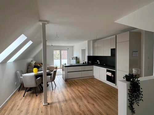 Foto - Neubau - 3,5 Zimmer Maisonette-Wohnung mit Balkon und Garage