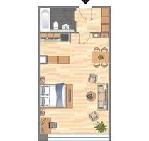 1-Zimmer-Wohnung in Düsseldorf Bilk