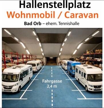 Foto - Stellplatz Garage Parkplatz Wohnmobil Wohnwagen Oldtimer