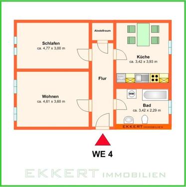 Foto - Etagenwohnung zur Miete in Chemnitz
