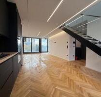 Panoramablick über Düsseldorf Penthousewohnung inkl EBK