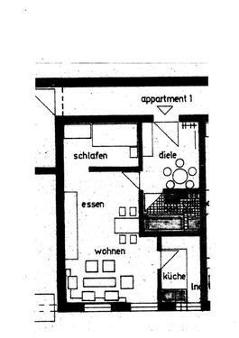 Foto - Souterrainwohnung in Gaustadt - 480,00&nbsp;EUR Kaltmiete, ca.&nbsp; 44,98&nbsp;m&sup2;