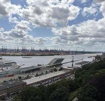 Möblierte 2 12 Zimmerwohnung mit Elbblick und Schwimmbad - Hamburg Hamburg-Mitte