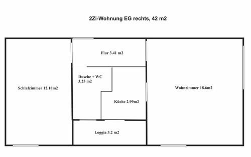Foto - 2 Zimmer Erdgeschoßwohnung in Langelsheim