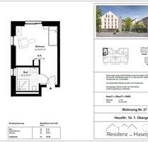 1 Zimmer-Apartment in Hünfeld - 350,00 EUR Kaltmiete, ca.  26,96 m² in Hünfeld (PLZ: 36088)