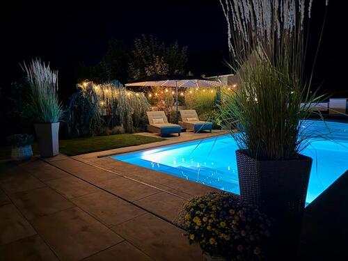 Foto - Exklusiver Bungalow (Haus) mit Designer-Garten & Pool barrierefr.