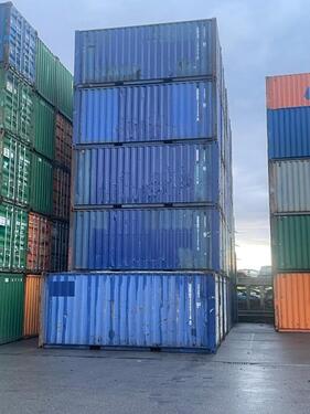 Foto - 20' DV Seecontainer Lagercontainer 8'6 gebraucht in Leipzig