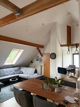 Foto - Schöne Dachgeschosswohnung 90m² mit EBK - 2er WG - Miquelstr. 20