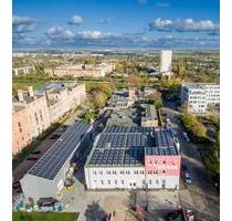 Kleine Gewerbehalle + Büro im Gewerbehof ,, Lackfabrik Halle