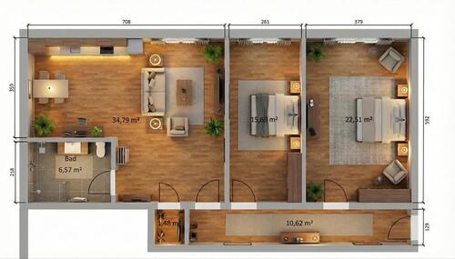 Foto - Moderne 3-Zimmer-Wohnung in Flammersfeld - frisch renoviert