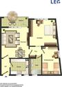 Foto - 3 Zimmer Erdgeschoßwohnung zur Miete in Bocholt