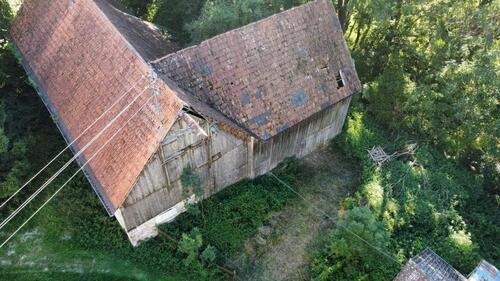 Foto - Baugrundstück Allgäu Grundstück Wald Fernblick Haus Scheune Halle