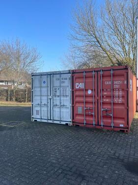 Foto - 20' Lagercontainer in Bremerhaven – Nähe EDEKA Roter Sand