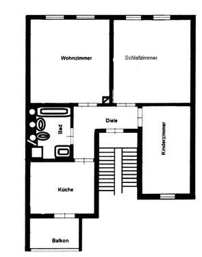 Foto - 3 Zimmer Etagenwohnung zur Miete in Hattingen
