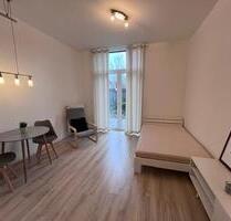 Erstbezug nach Renovierung: 1-Zi-Whg möbliert, inkl. Fitness & Gemeinschaftsraum - München Schwabing-Freimann