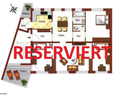 Foto - 4,5-Zimmer-Wohnung Halbhöhenlage von Stuttgart, Renoviert, EBK, 2XBalkon, Stellplatz, u.m.v.