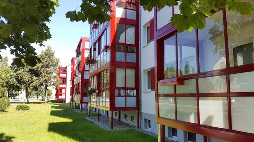 Foto - sanierte 1-Zimmerwohnung mit Balkon im Erdgeschoss!