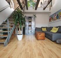 Helle, gemütliche Maisonette Wohnung - möbliert - Leipzig Altwest