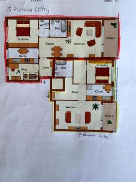 Foto - 6 Zimmer Erdgeschoßwohnung in Seelze