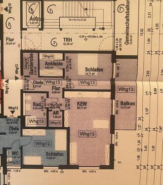 Foto - 2.5 Zimmer Etagenwohnung zur Miete in Burgoberbach