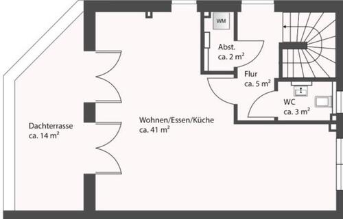 Foto - 4 Zimmer Maisonettenwohnung in Hamburg